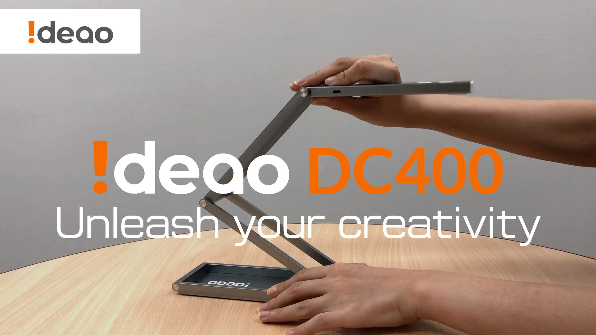 IDEAO DC400 4K USB Document Camera, Webcam & scanner, 3-in-1, 13MP